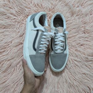 Vans Grey Cream & Peach Suede 47